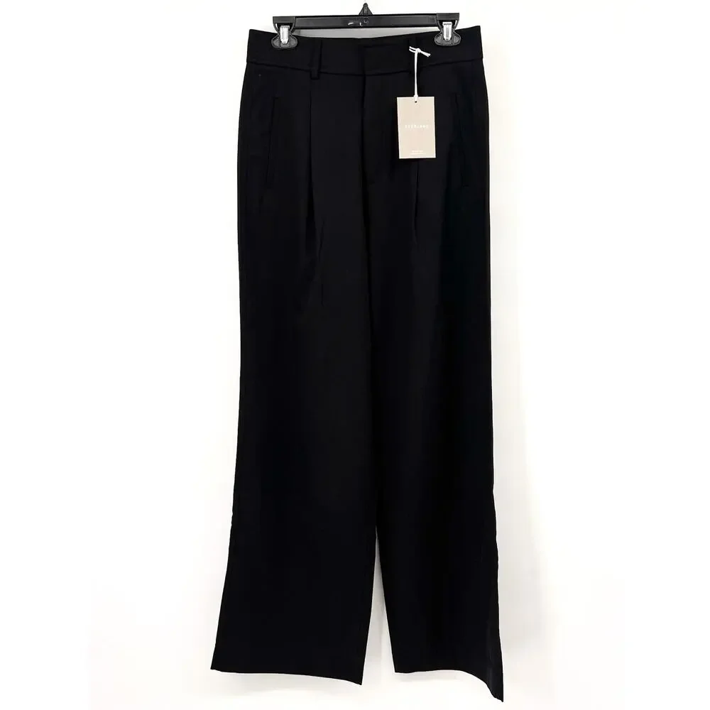 Everlane Womens The Way-High Drape Pant Size 8 Black 31